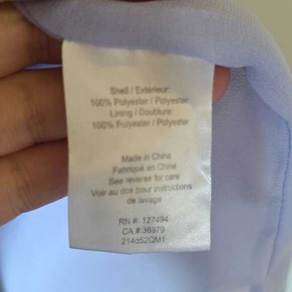 HEARTLOOM | Smocked Dress Tiered Skirt Floral Blue Spaghetti Straps Sz L - Picture 4 of 6